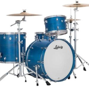 Ludwig Neusonic Downbeat 20" 3 Piece Shell Pack, Satin Royal Blue (LN34023TXPB)
