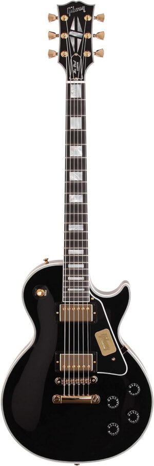 Gibson Les Paul Custom Electric Guitar, Ebony