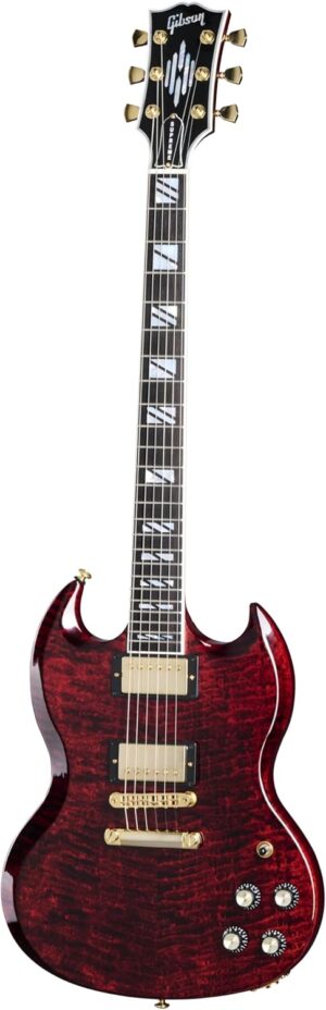 Gibson SG Supreme Wine Red w/case, SGSU00WRGH1