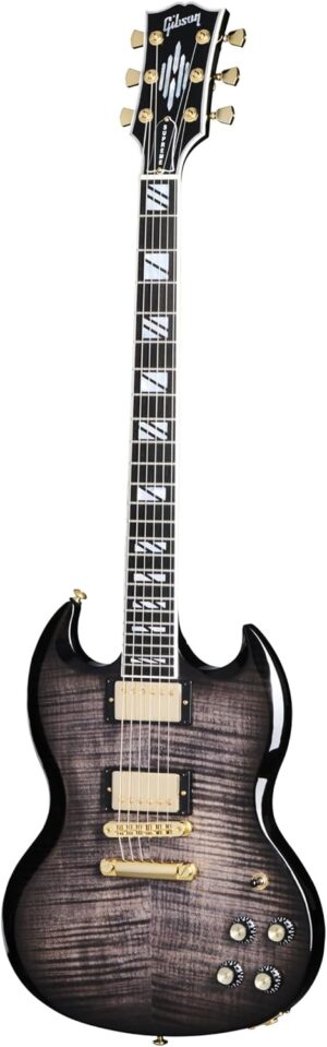 Gibson SG Supreme Translucent Ebony Burst w/case, SGSU00E2GH1