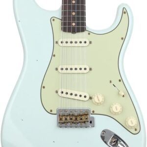 Fender Custom Shop 1959 Stratocaster Journeyman Relic Electric Guitar - Super Faded Sonic Blue