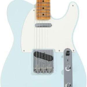 Fender Custom Shop 1955 Telecaster Journeyman Relic Electric Guitar - Super Aged Sonic Blue