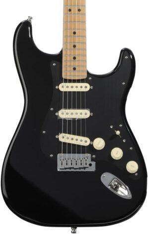 Fender American Ultra II Stratocaster Electric Guitar - Black, Maple Fingerboard