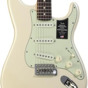 Fender American Professional Classic Stratocaster Electric Guitar - Olympic Pearl
