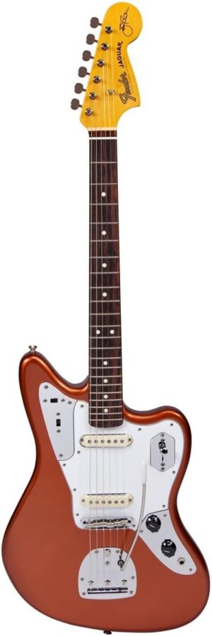 Fender Johnny Marr Jaguar Metallic Kandy Orange