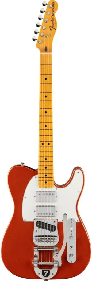 Fender Stories Collection Mike Campbell Red Dog Telecaster Electric Guitar - Red Dog Red