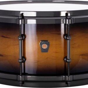 Ludwig Classic Maple Exotic Snare Drum - 6.5 inches x 14 inches, Black Gold Burst