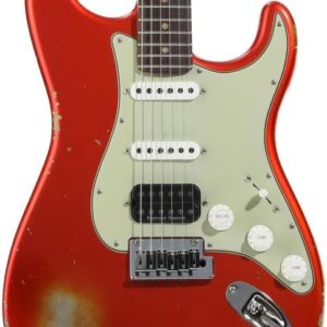Fender Custom Shop NAMM Limited Deluxe Stratocaster Relic Electric Guitar - Candy Tangerine