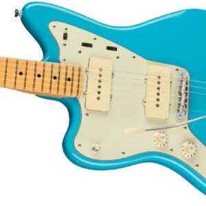 Fender American Professional II Jazzmaster Left-handed - Miami Blue with Maple Fingerboard