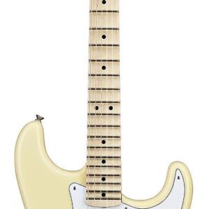 Fender Yngwie Malmsteen Stratocaster, Scalloped Maple Fretboard - Vintage White