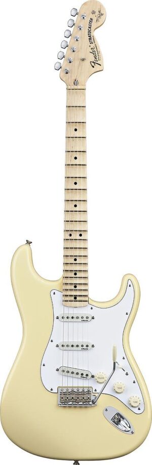 Fender Yngwie Malmsteen Stratocaster, Scalloped Maple Fretboard - Vintage White
