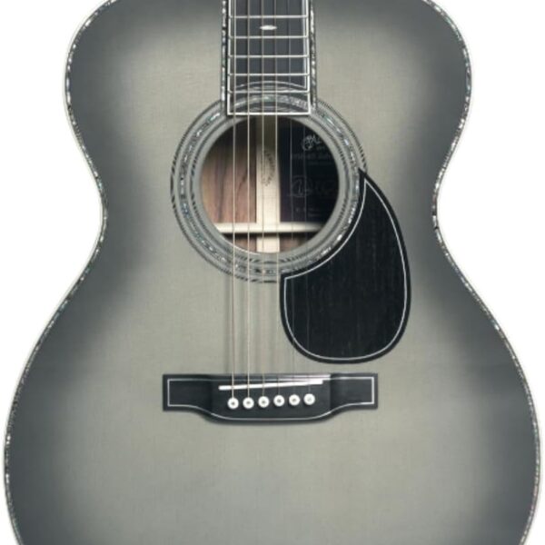 OM 45 John Mayer 20th Anniversary Acoustic Guitar Platinum Gray Burst