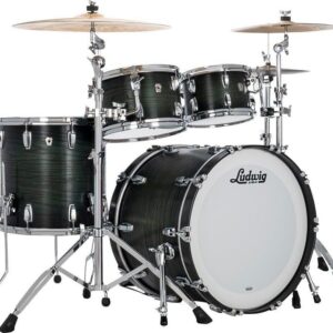 Ludwig Classic Oak Studio 22 4-piece Shell Pack - Green Burst