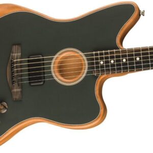 Fender American Acoustasonic Jazzmaster Acoustic Electric Guitar with Case