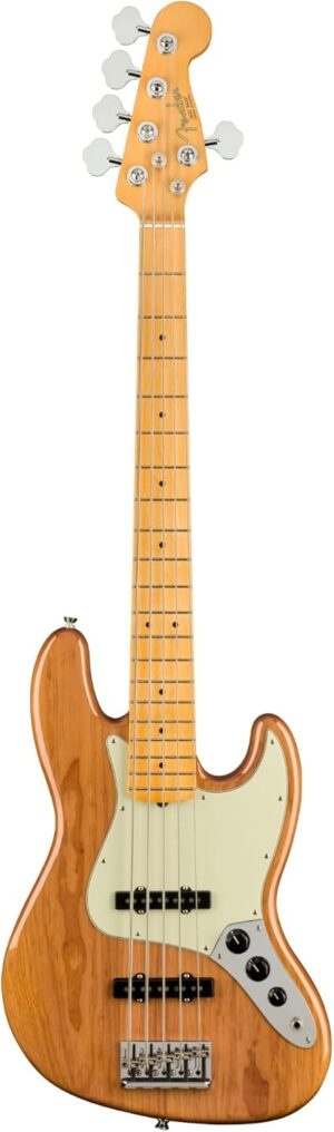 Fender American Professional II 5-String Jazz Bass, Roasted Pine, Maple Fingerboard