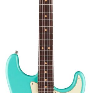 Fender American Ultra Luxe Vintage '60s Stratocaster HSS Electric Guitar - Sea Foam Green, Heirloom Lacquer