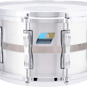Ludwig Slotted Coliseum Snare Drum - 8 inches x 14 inches, Cast Aluminum, Limited Edition