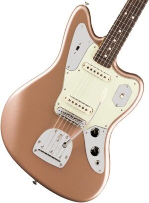 Fender American Professional Classic Jaguar Electric Guitar - Faded Firemist Gold