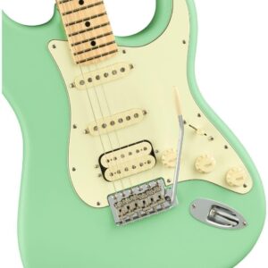 Fender American Performer Stratocaster HSS – Satin Seafoam Green with Maple Fingerboard