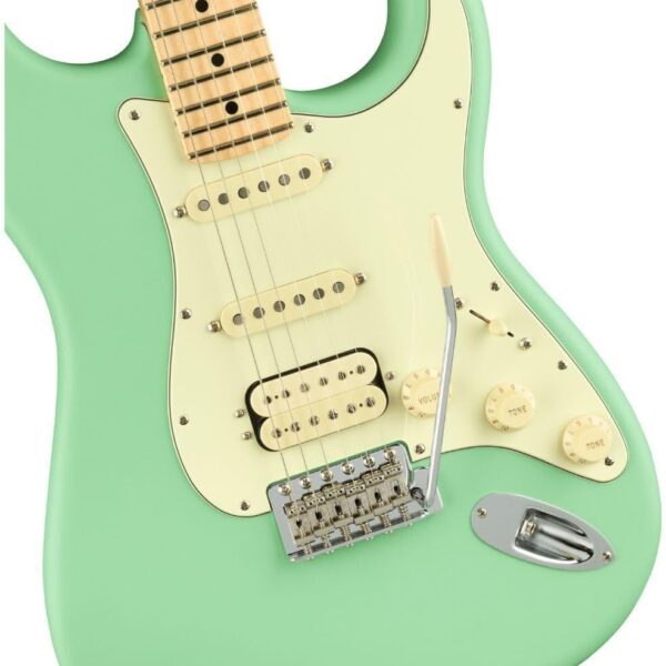 Fender American Performer Stratocaster HSS – Satin Seafoam Green with Maple Fingerboard