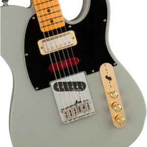 Fender Brent Mason Telecaster Electric Guitar, Primer Gray, Maple Fingerboard