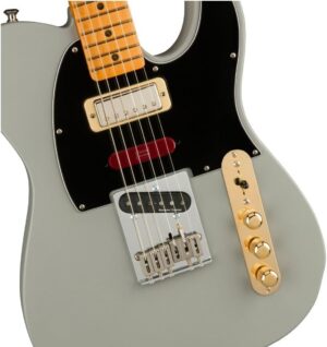 Fender Brent Mason Telecaster Electric Guitar, Primer Gray, Maple Fingerboard