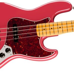 Fender American Professional Classic Jazz Bass - Faded Dakota Red, Maple Fingerboard