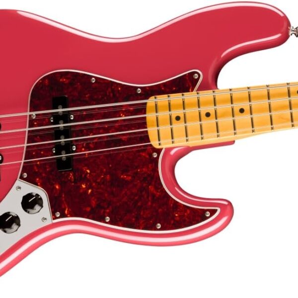 Fender American Professional Classic Jazz Bass - Faded Dakota Red, Maple Fingerboard