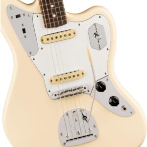 Fender Johnny Marr Jaguar, Rosewood Fingerboard - Olympic White, Flash Deal
