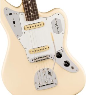 Fender Johnny Marr Jaguar, Rosewood Fingerboard - Olympic White, Flash Deal