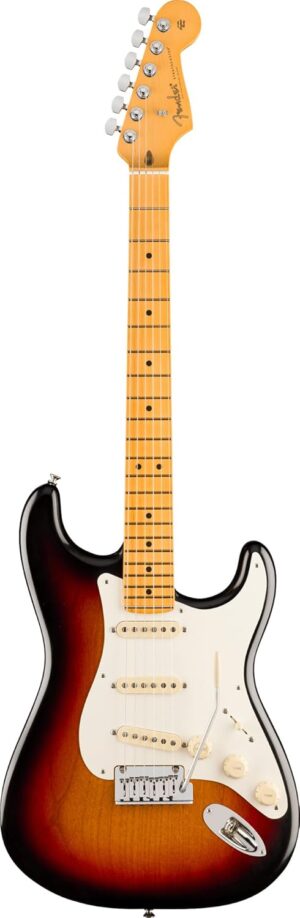 Fender American Ultra Luxe Vintage '50s Stratocaster Electric Guitar - 3-color Sunburst, Heirloom Lacquer