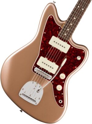 Fender American Professional Classic Jazzmaster Electric Guitar - Faded Firemist Gold