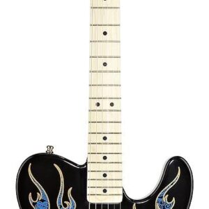 Fender James Burton Telecaster, Maple Fretboard - Blue Paisley Flames
