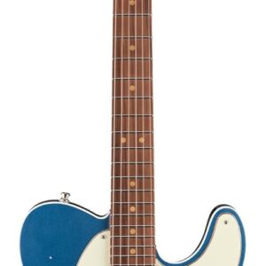 Fender American Ultra Luxe Vintage '60s Telecaster Custom Electric Guitar - Lake Placid Blue, Heirloom Lacquer