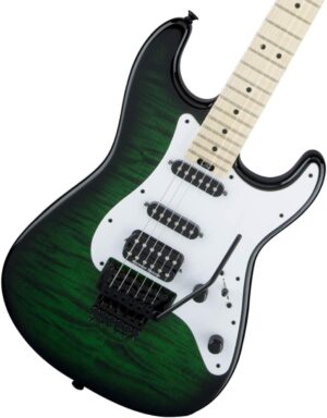 Jackson USA Signature Adrian Smith San Dimas DKQM - Transparent Green Burst