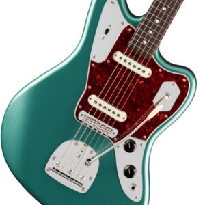 Fender American Professional Classic Jaguar Electric Guitar - Faded Sherwood Green Metallic