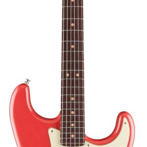 Fender American Ultra Luxe Vintage '60s Stratocaster HSS Electric Guitar - Fiesta Red, Heirloom Lacquer