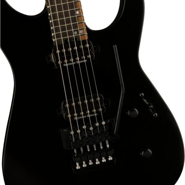 Jackson American Series Virtuoso Electric Guitar - Satin Black, Used, Get it here
