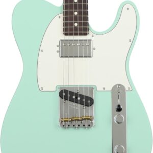 Fender American Performer Telecaster Hum - Satin Surf Green with Rosewood Fingerboard