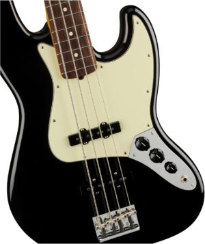 Fender American Professional II Jazz Bass, Black, Rosewood Fingerboard