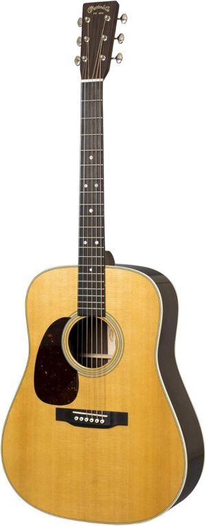 Martin Guitar Standard Series Acoustic Guitars, Hand-Built Martin Guitars with Authentic Wood D-28