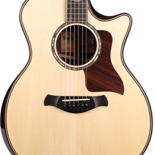 Taylor 814ce Builder’s Edition Acoustic-Electric Guitar – Natural Gloss w/ Hardshell Case