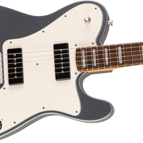 Fender Chris Shiflett Cleaver Telecaster Deluxe Electric Guitar - Charcoal Frost Metallic