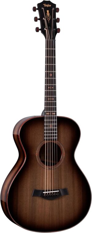 Taylor "The Monument" 1 of 20 12-Fret 2025 Catch Event #10 Grand Concert Acoustic/Electric Guitar - Black Limba/Sinker Cypress with Hardshell Case
