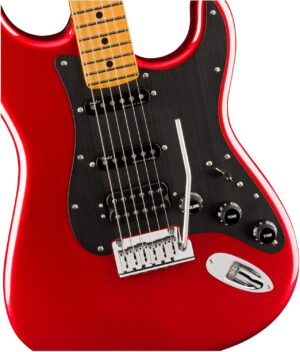 Fender American Ultra II Stratocaster HSS Electric Guitar - Sinister Red, Maple Fingerboard