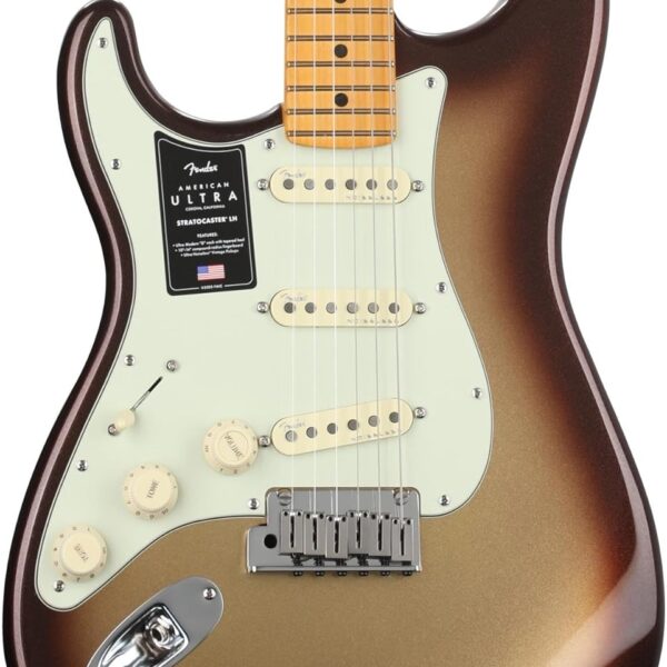 Fender American Ultra Stratocaster Left-handed - Mocha Burst with Maple Fingerboard