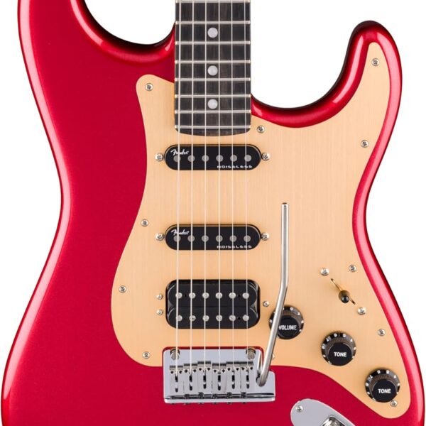 Fender American Ultra II Stratocaster HSS Electric Guitar - Sinister Red, Ebony Fingerboard