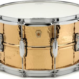 Ludwig Hammered Bronze Snare Drum - 8 x 14 inch