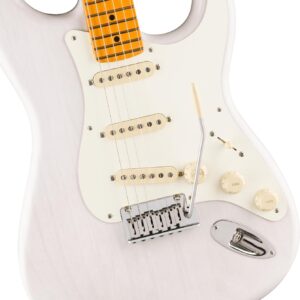 Fender American Ultra Luxe Vintage '50s Stratocaster – Maple, White Blonde Bundle