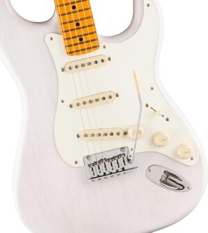 Fender American Ultra Luxe Vintage '50s Stratocaster – Maple, White Blonde Bundle